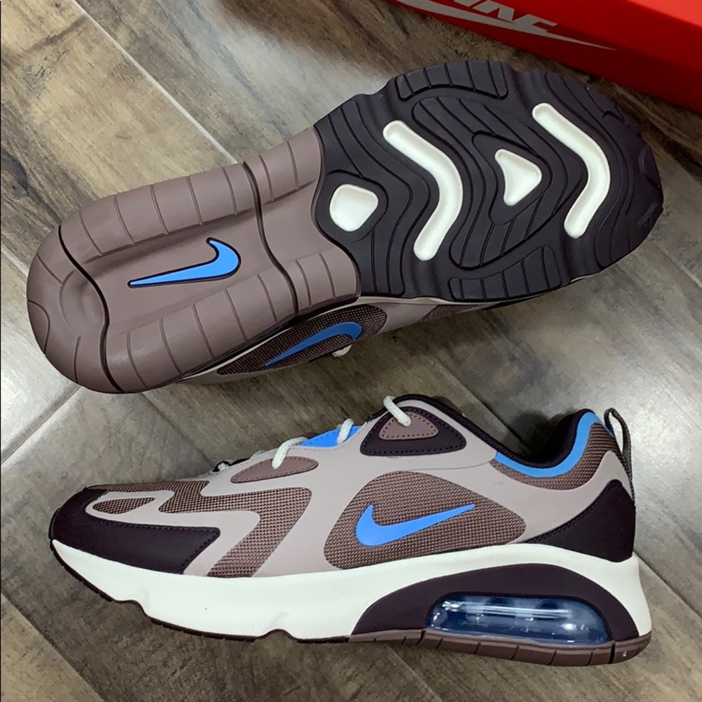 NIKE AIR MAX 200 plum eclipse/university blue Men’ - Picture 4 of 16